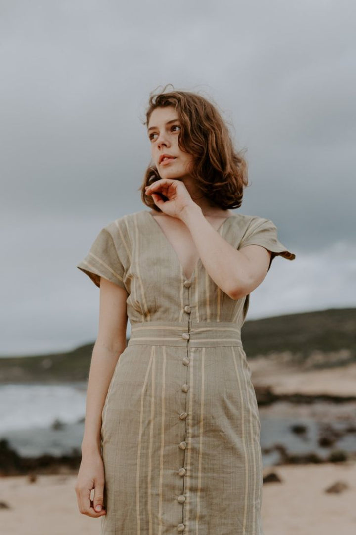 Moira Dress - Ochre - Dresses