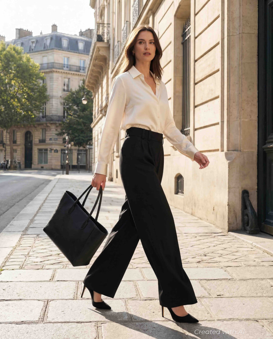 Molitor Trouser - Black - Trouser
