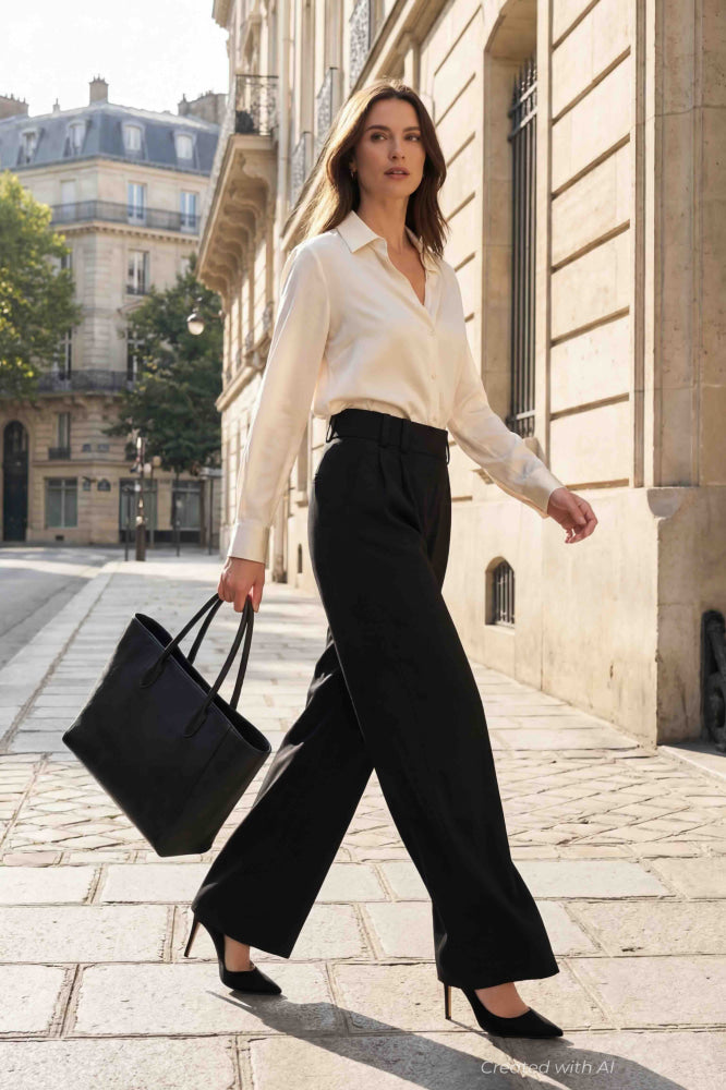 Molitor Trouser - Black - Trouser