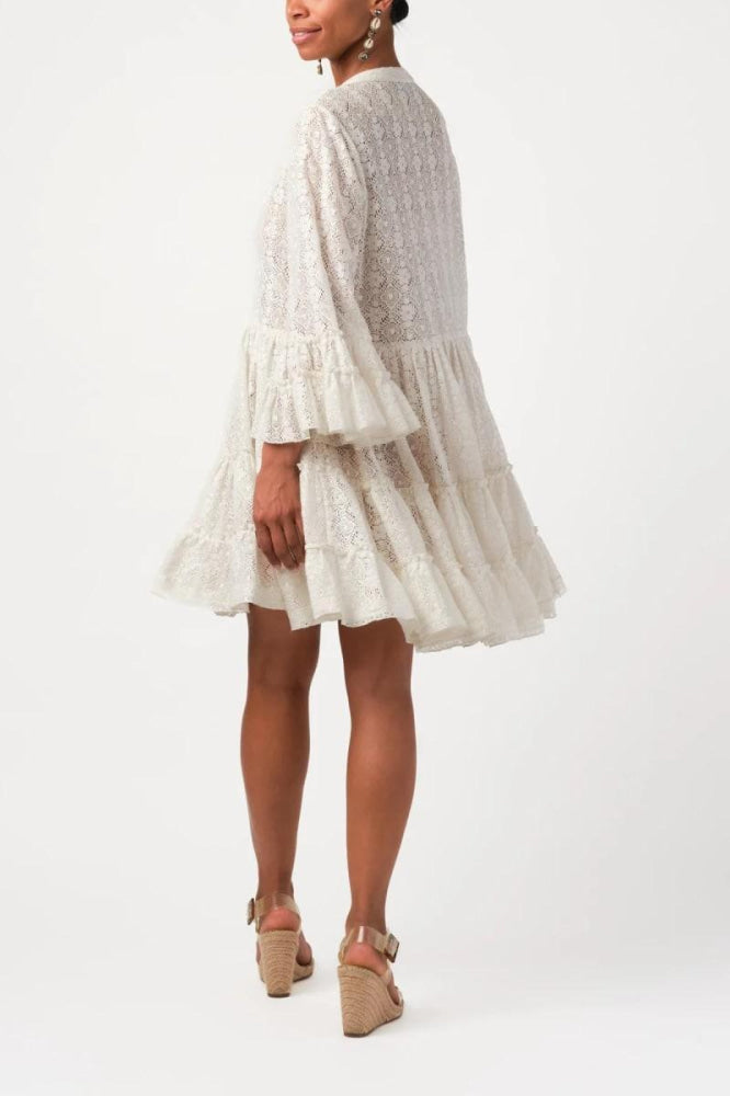 Molly Dress - White - Dresses