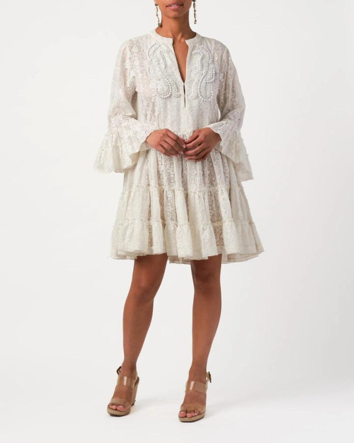 Molly Dress - White - Dresses