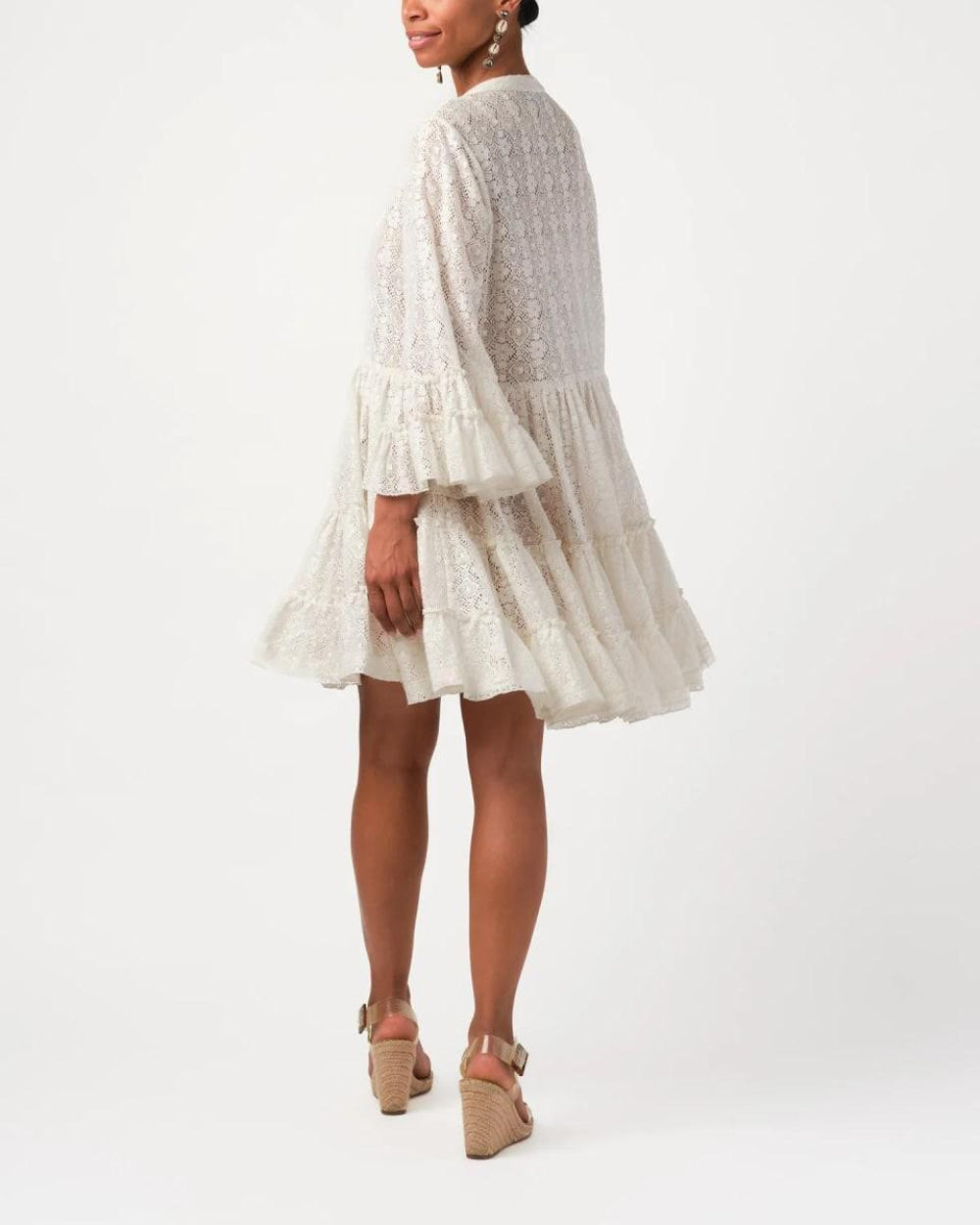 Molly Dress - White - Dresses
