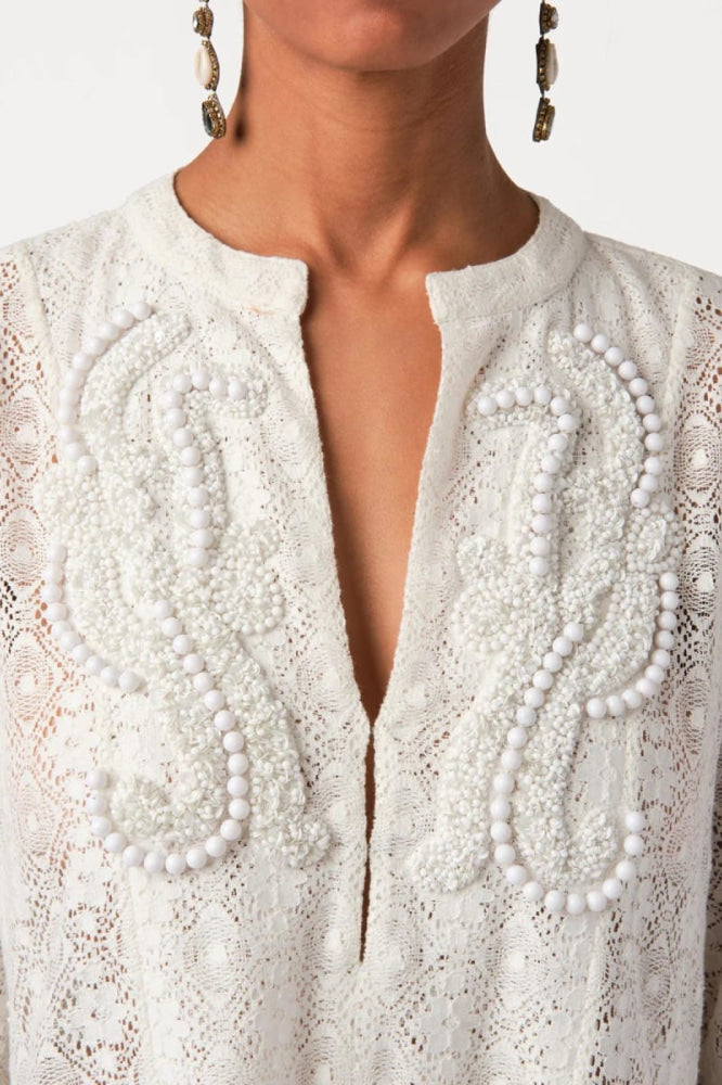 Molly Dress - White - Dresses