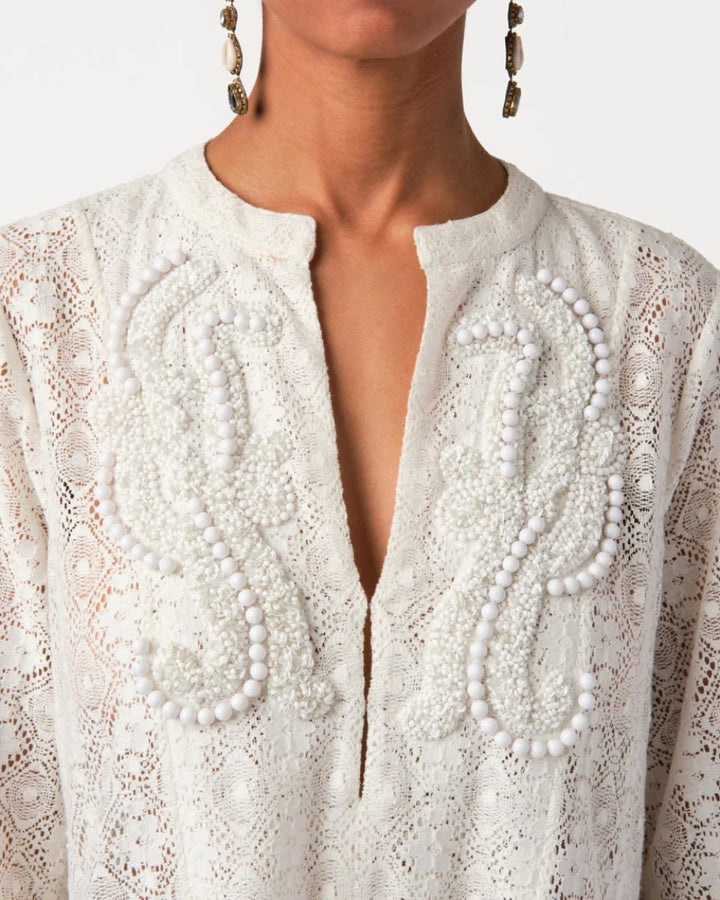Molly Dress - White - Dresses