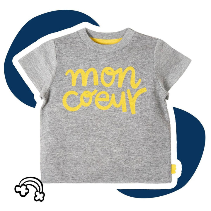 Mon Coeur T-Shirt - Grey - FINAL SALE - T-shirt