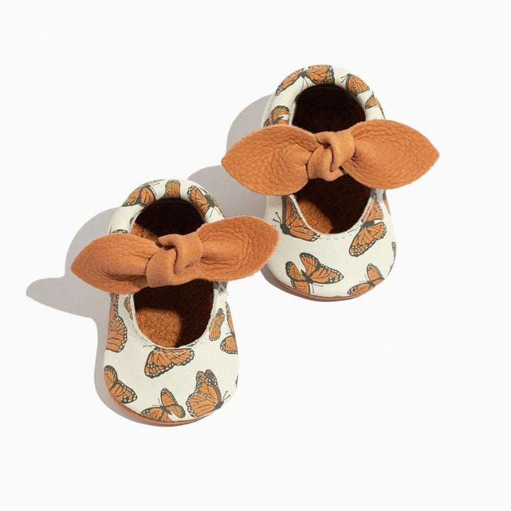 Monarch Butterfly Knotted Bow Baby Shoe - ’Shoes - Baby Kids Teen Adult’