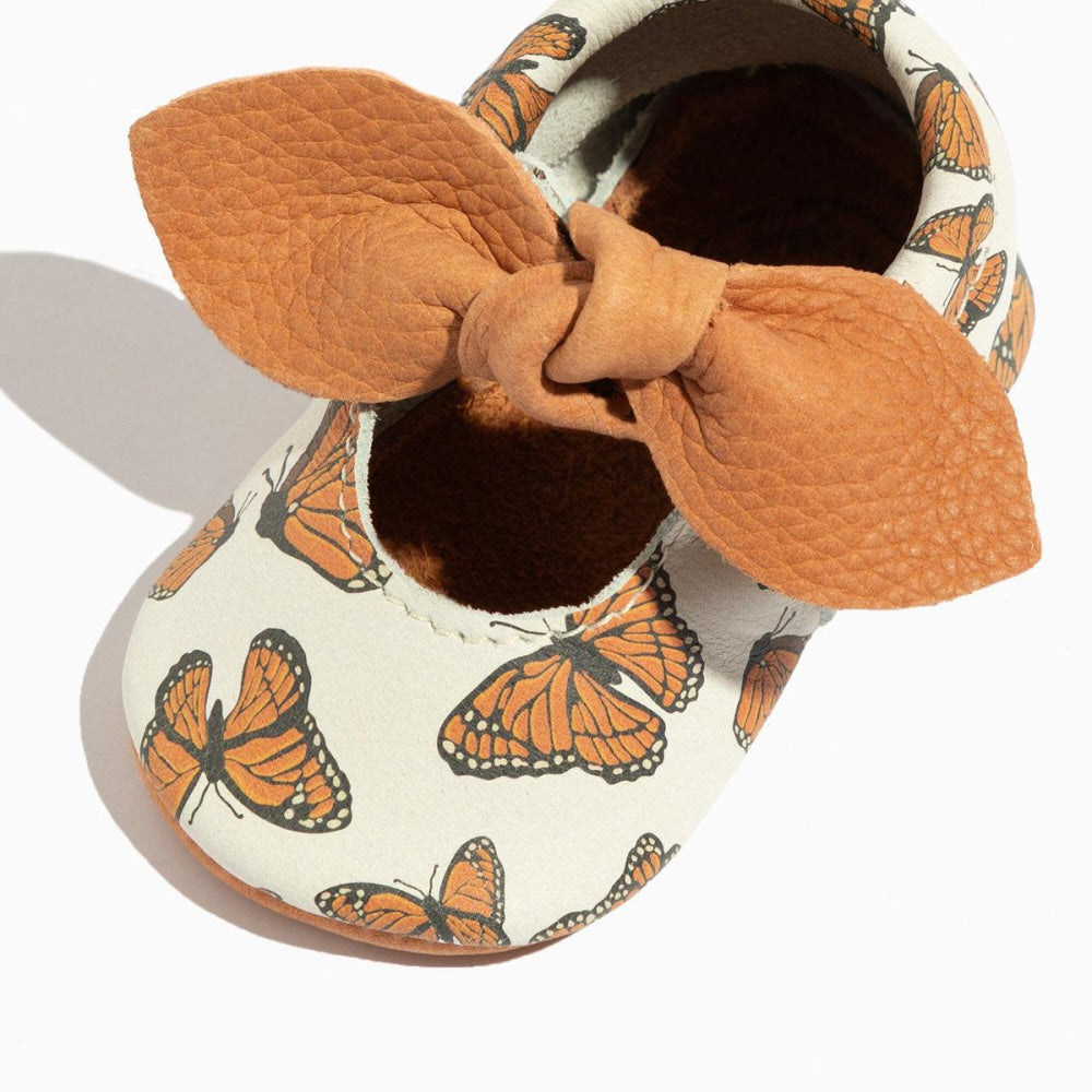 Monarch Butterfly Knotted Bow Baby Shoe - ’Shoes - Baby Kids Teen Adult’