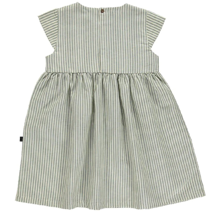 Lagoon Dress - White/Grey Dresses + Skirts Monkind 