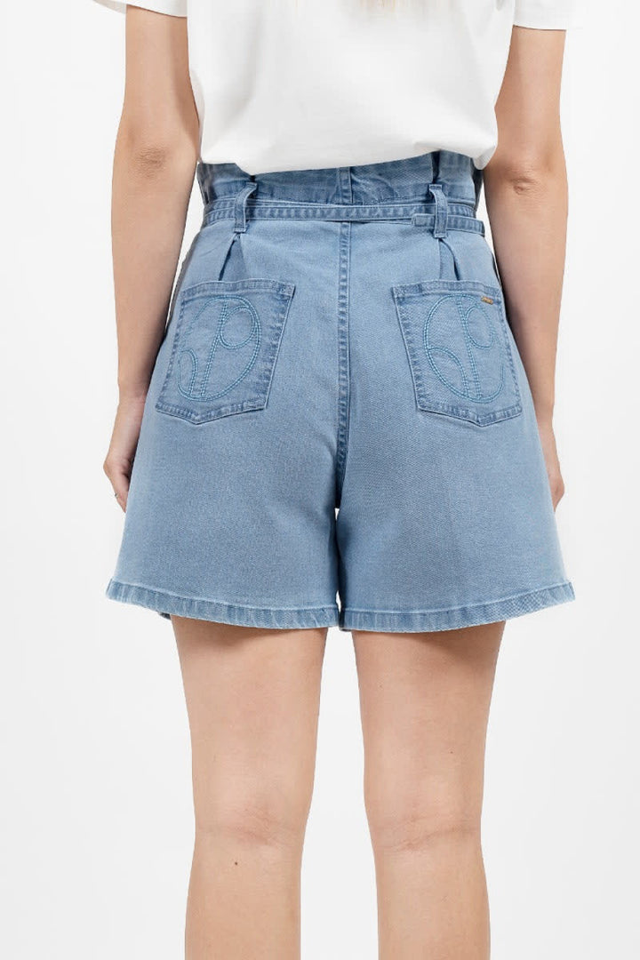Montana Denim Shorts - Sky - Denim Short