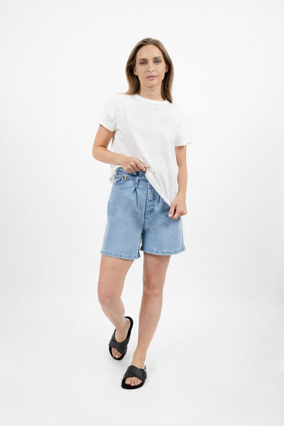 Montana Denim Shorts - Sky - Denim Short