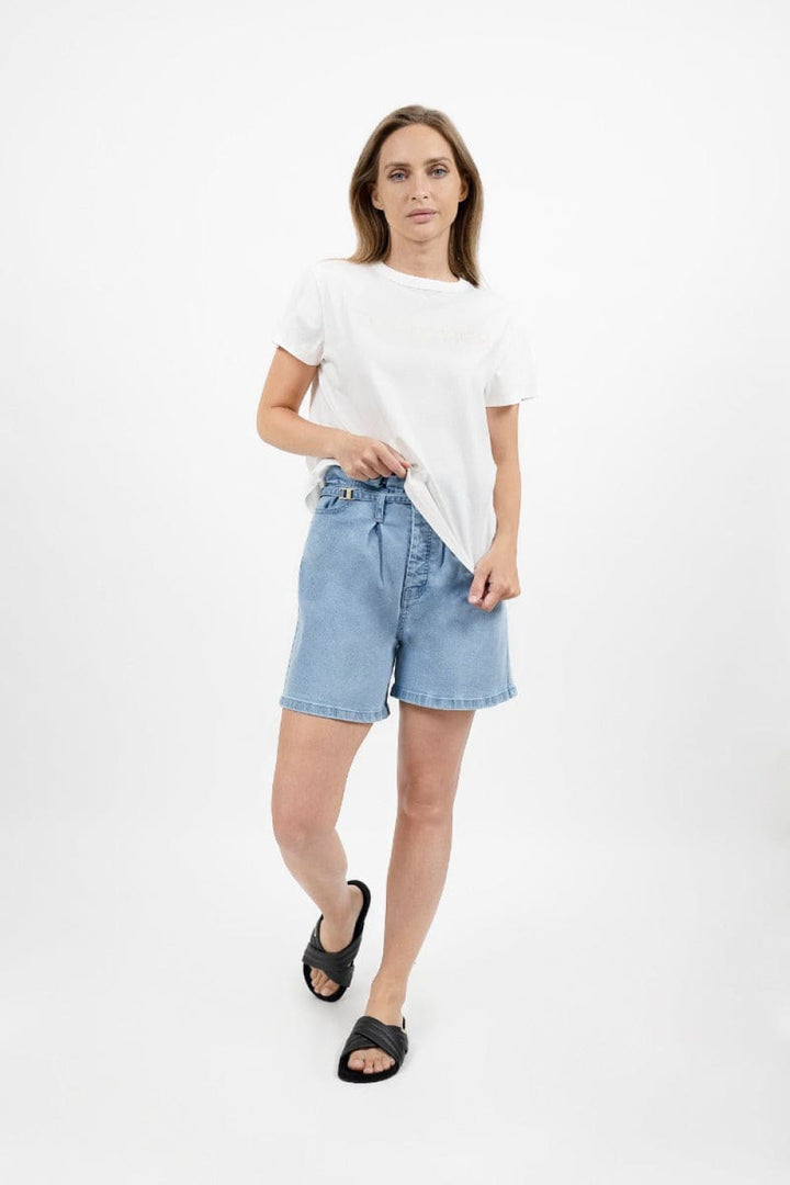 Montana Denim Shorts - Sky - Denim Short