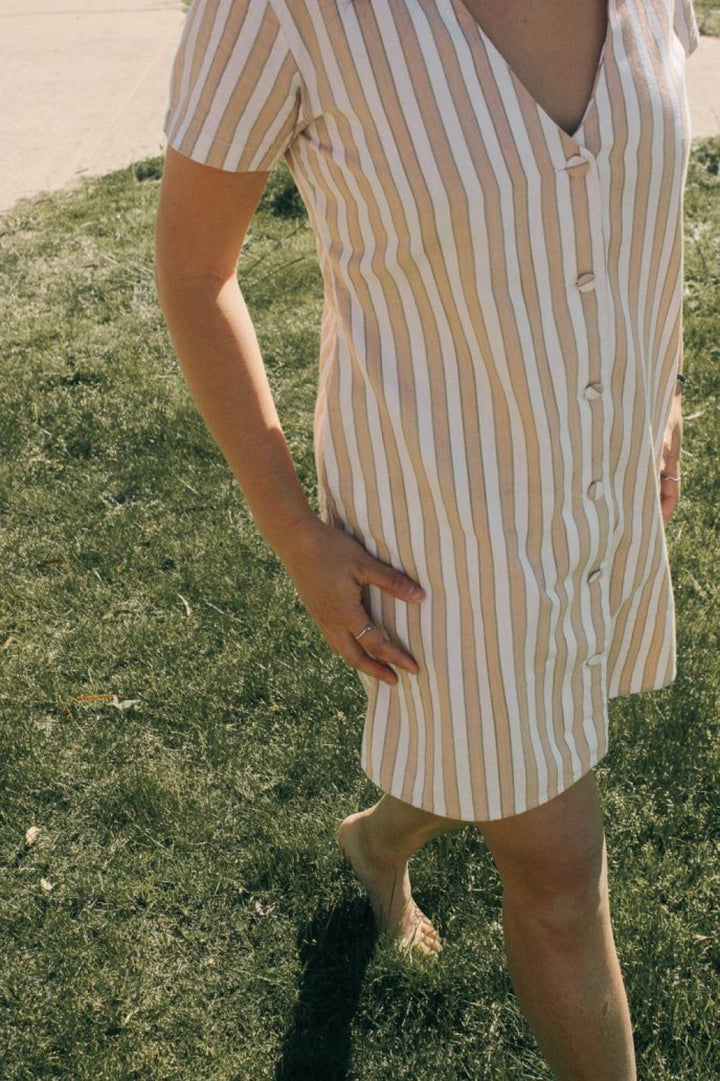 Moscha Smock Dress - Terracotta - Dresses