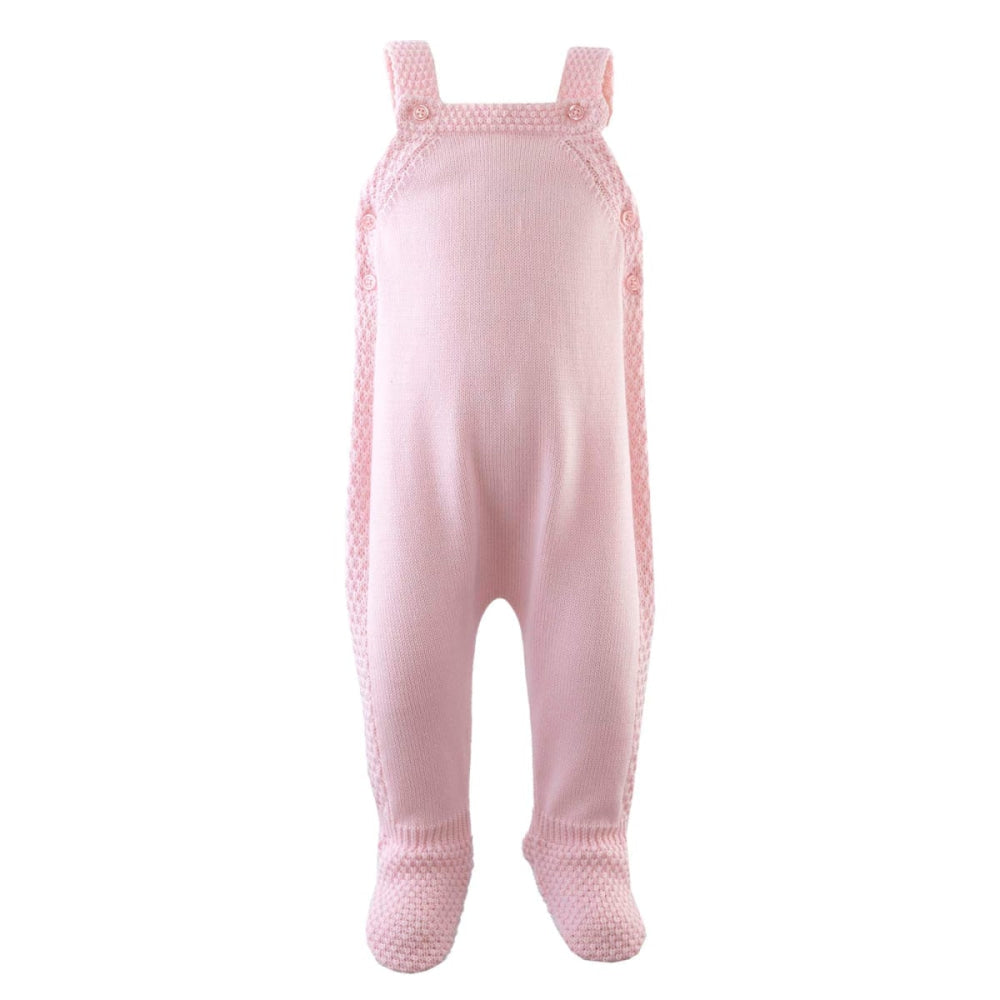 Moss Stitch Strap Romper - 1m - Romper