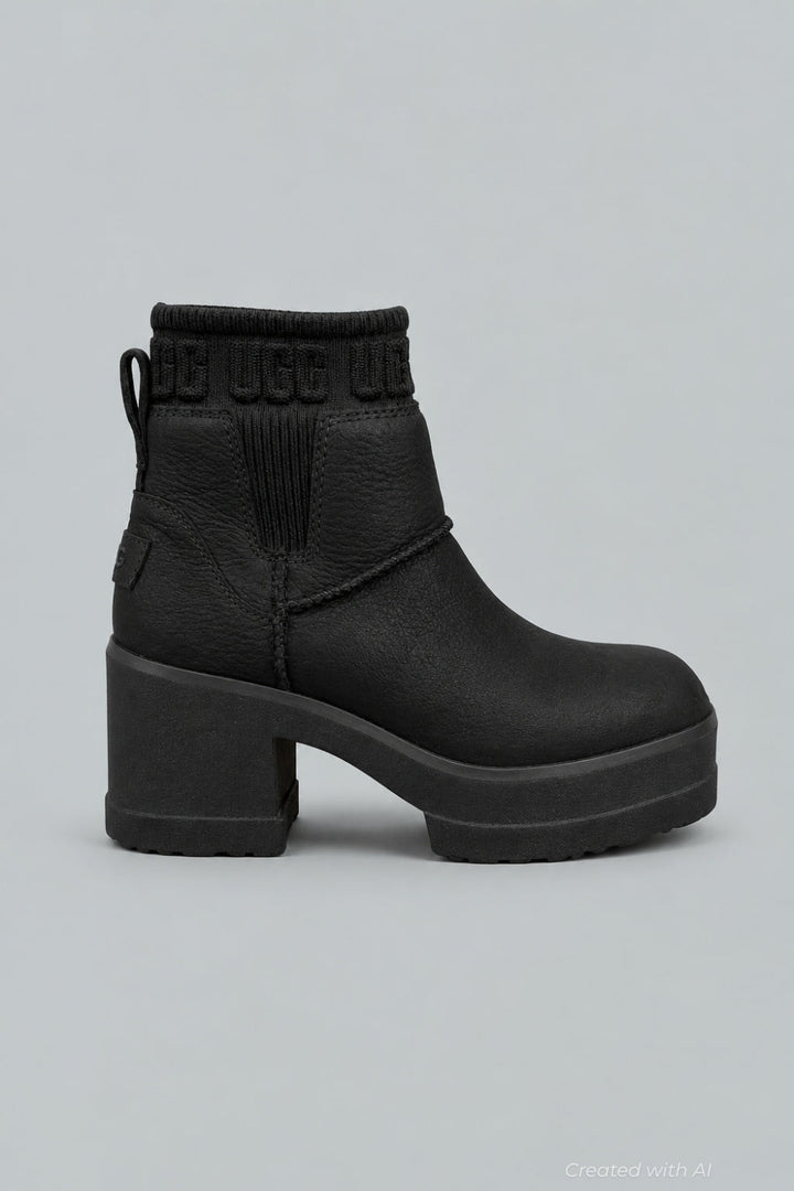 Moxy Chelsea Women’s Boot - Black - 6 - Bootie