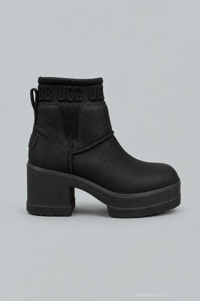 Moxy Chelsea Women’s Boot - Black - 6 - Bootie