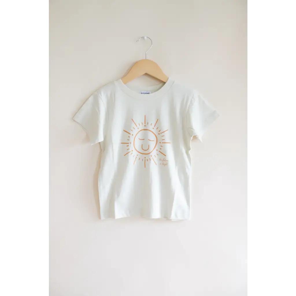 The Future is Bright Graphic T-Shirt - Natural