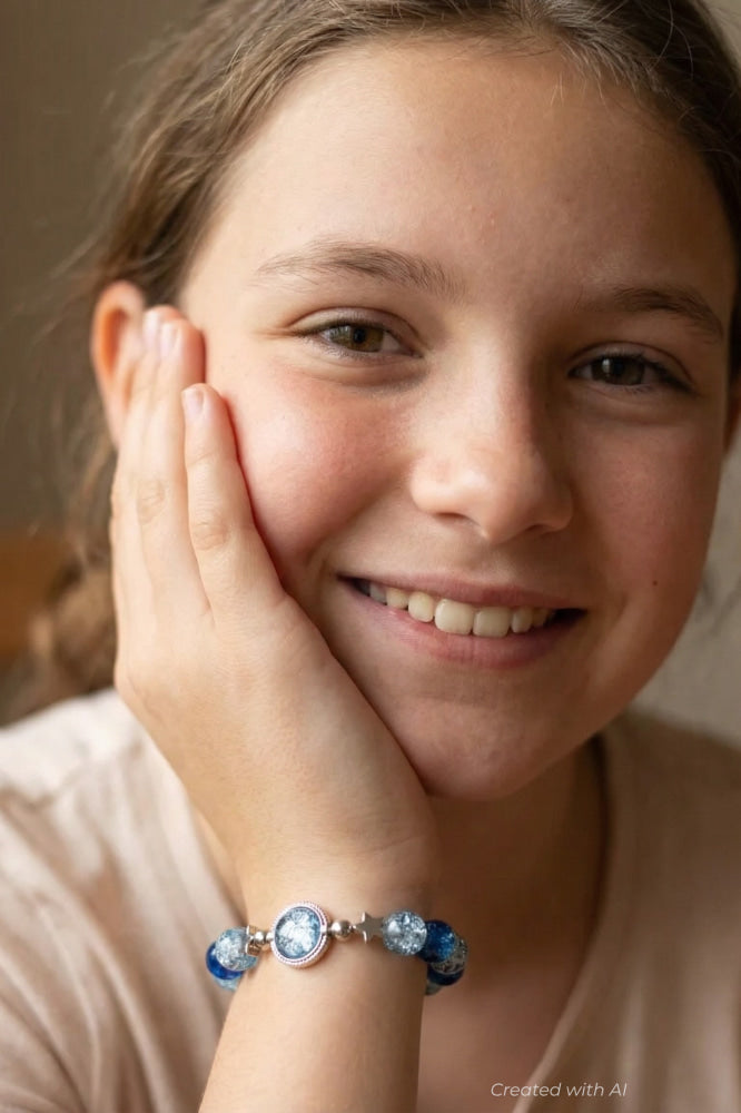 Multi Blue Celestial Bracelet - FINAL SALE - One Size - Bracelet
