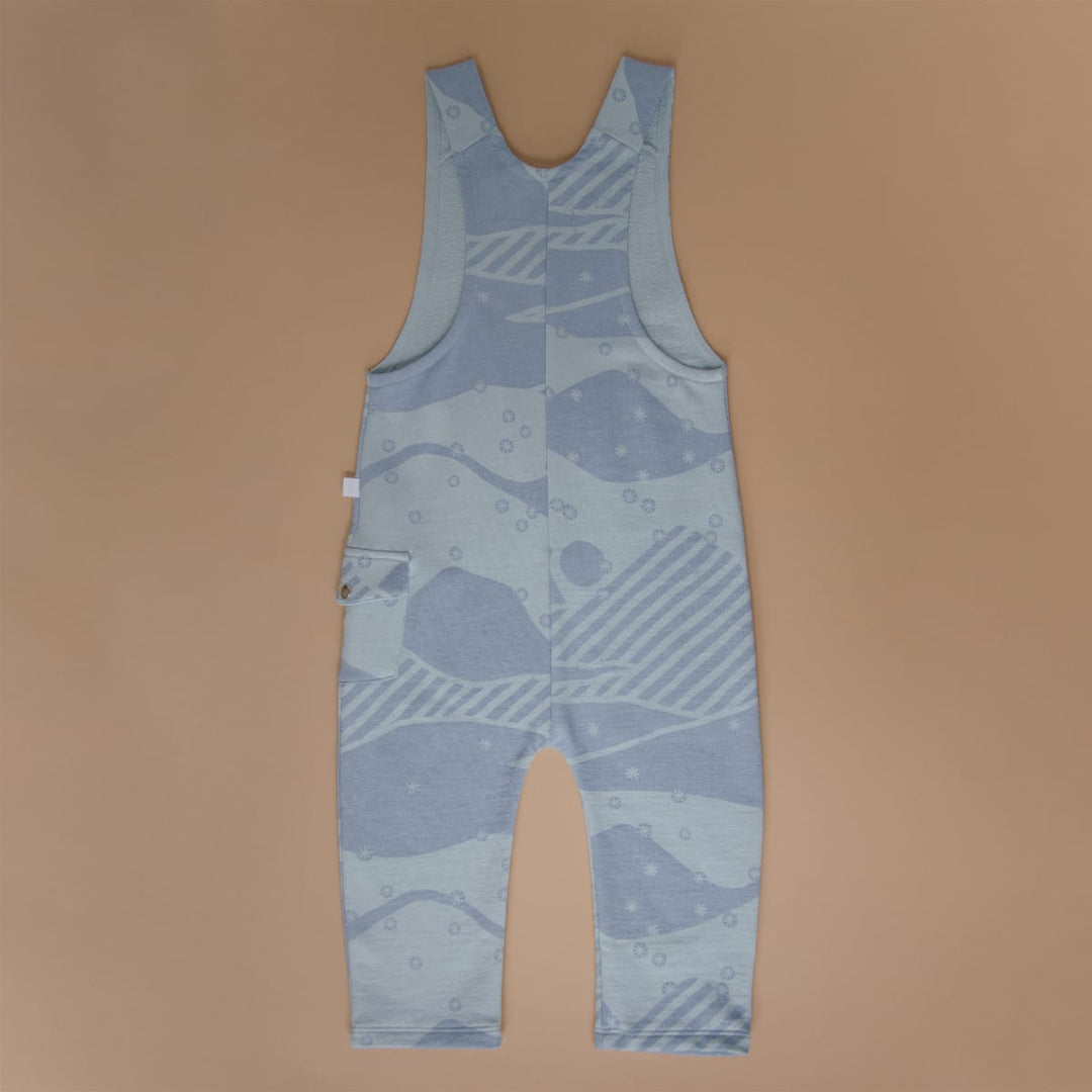 Organic Overall Snowy Andes - Blue