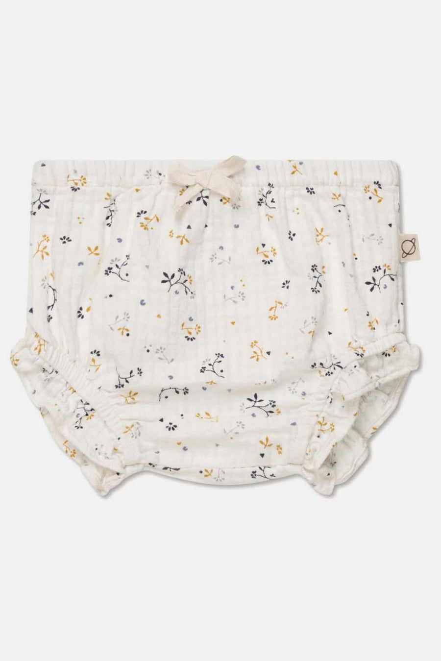 Muslin floral baby bloomers - Ivory - Bloomer
