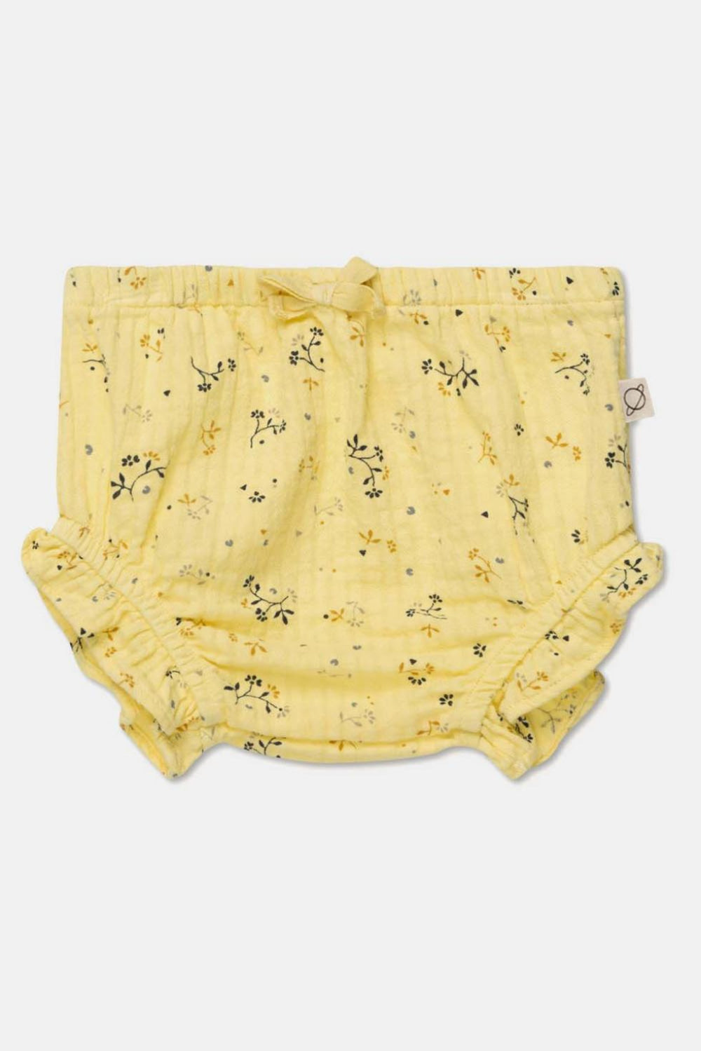 Muslin floral baby bloomers - Yellow - bloomer - baby