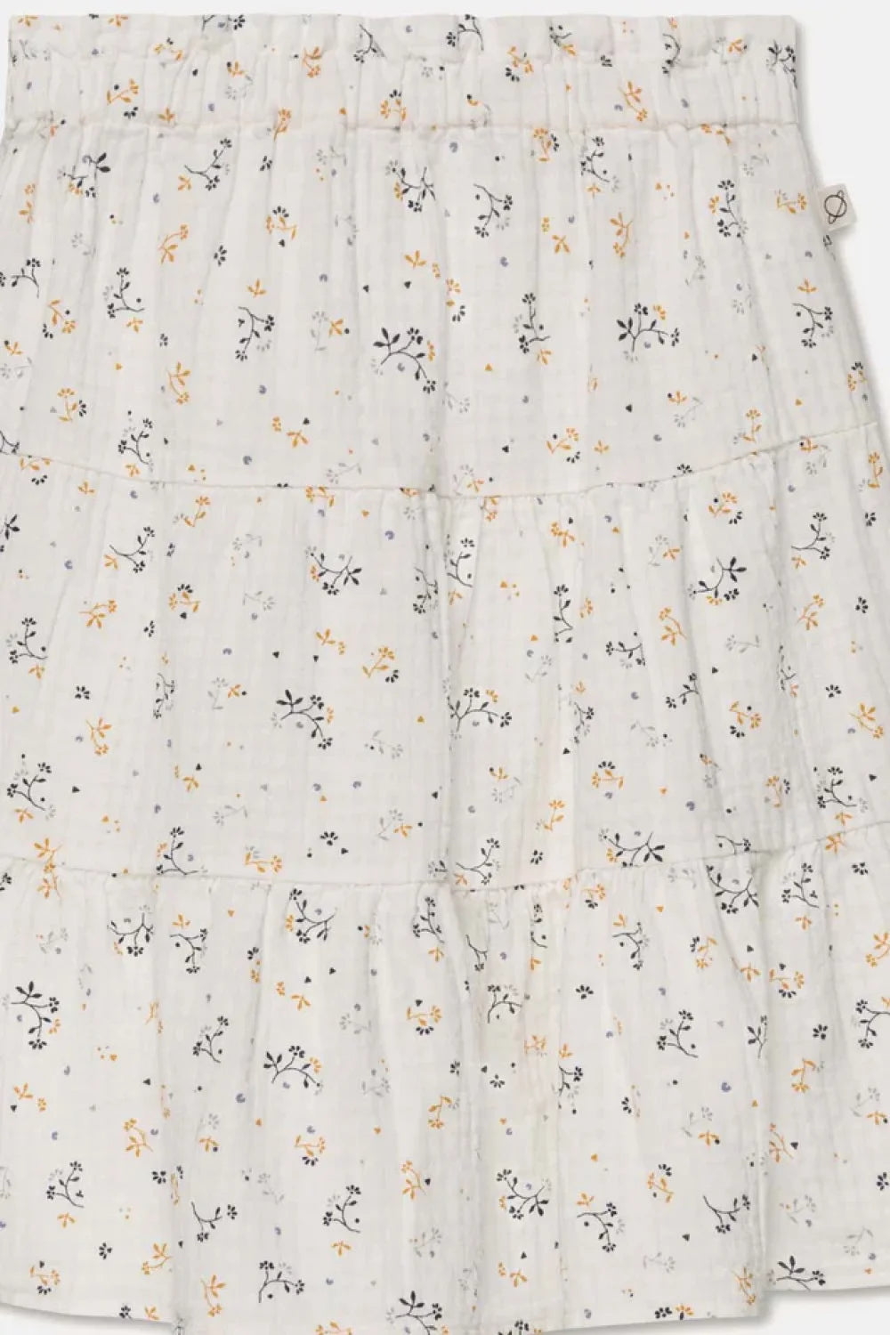 Muslin Floral Flared Skirt - Ivory - 12Y - Skirt