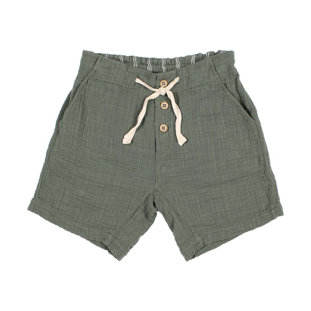 Muslin Bermuda - Kaki Shorts Buho 