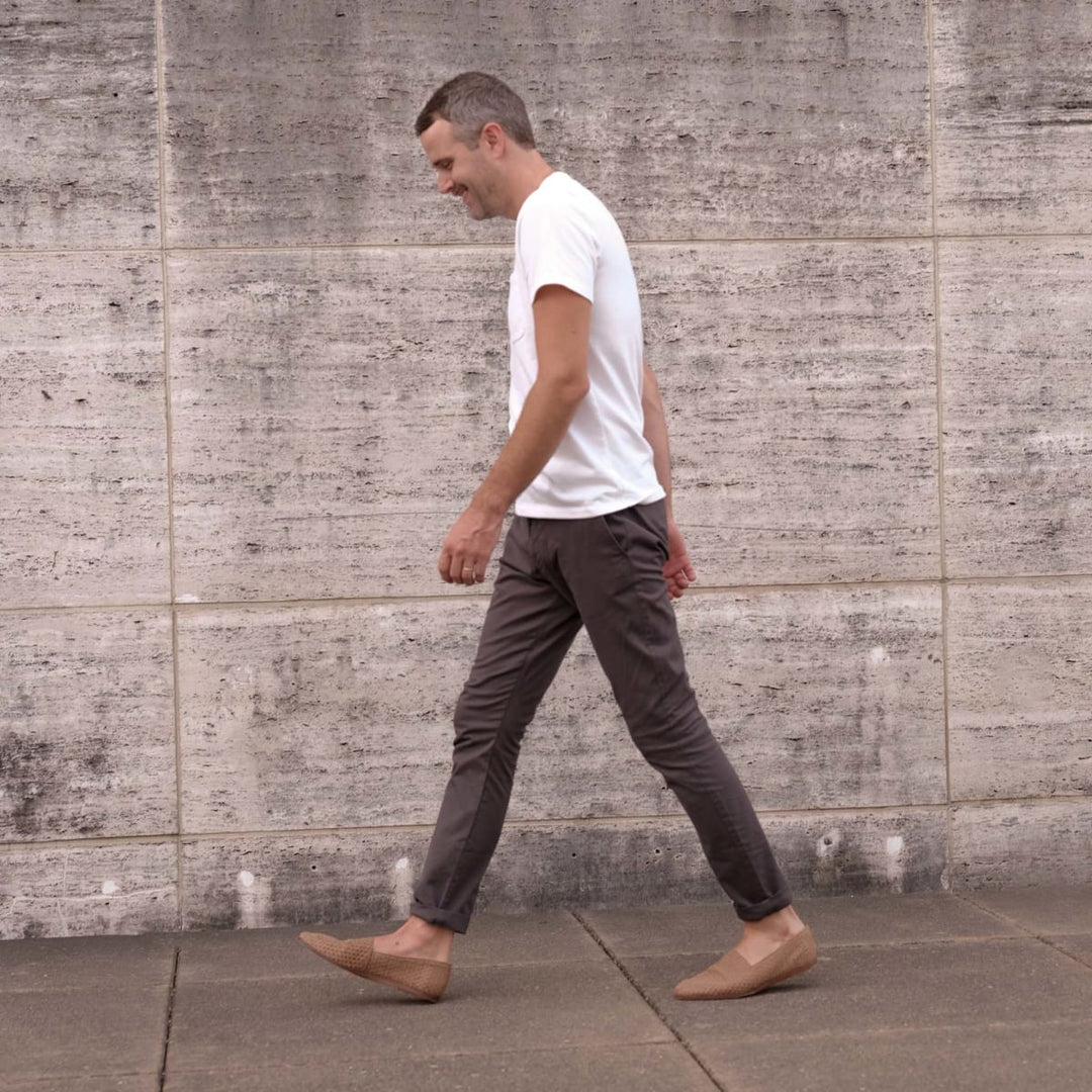 Alejandro Woven Slip On - Tobacco