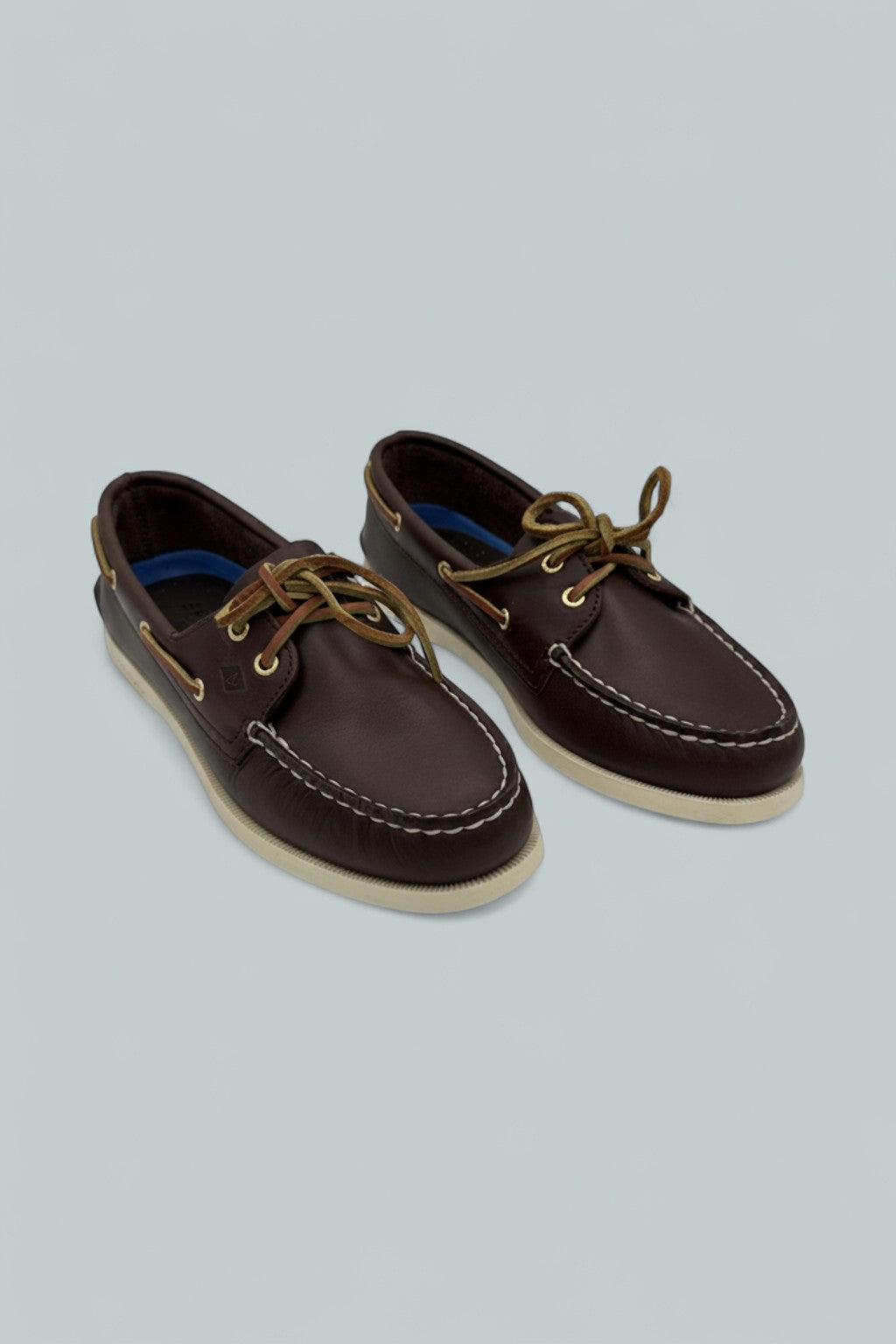 Authentic Original 2-Eye Leather Boat Shoes - Brown