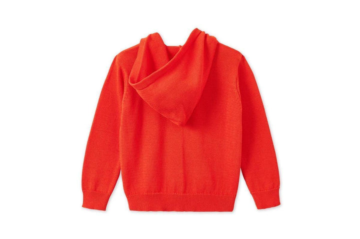 Baby Organic Knit Cardigan - Coral