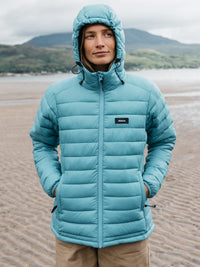 Women's Nimbus Hooded Jacket - Ocean Storm