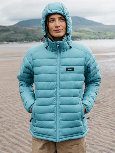 Women's Nimbus Hooded Jacket - Ocean Storm
