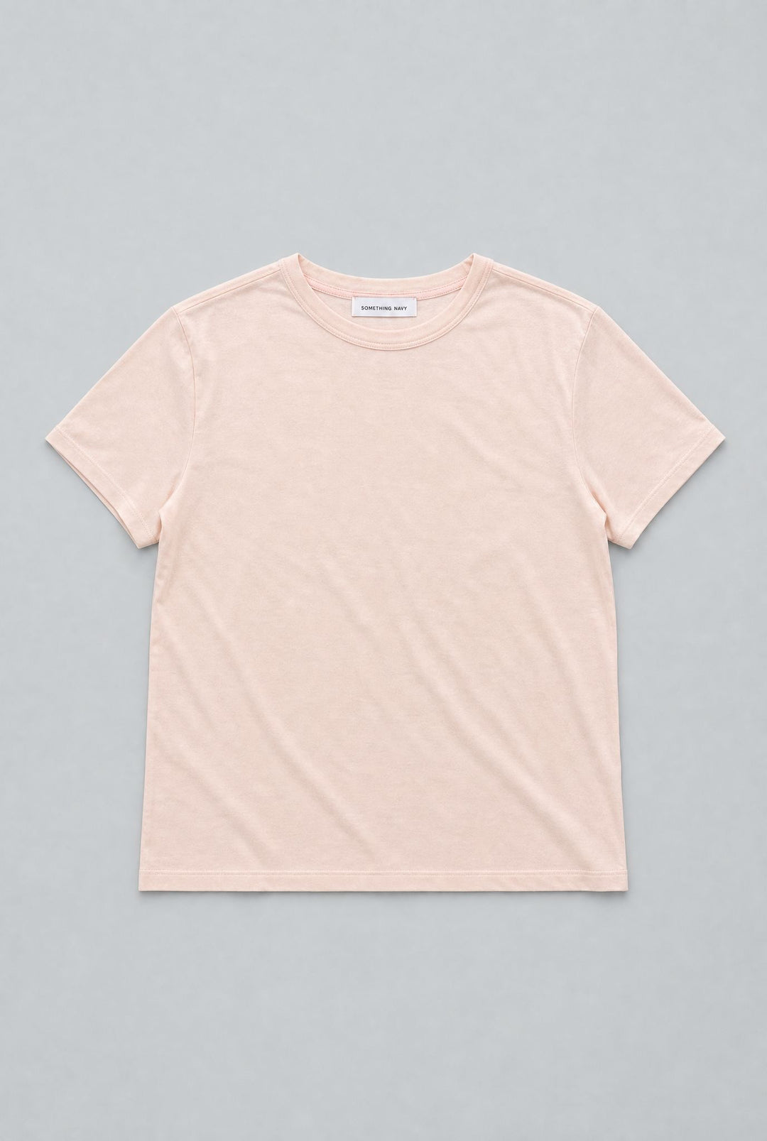 Junko Crewneck Tee - Pale Pink