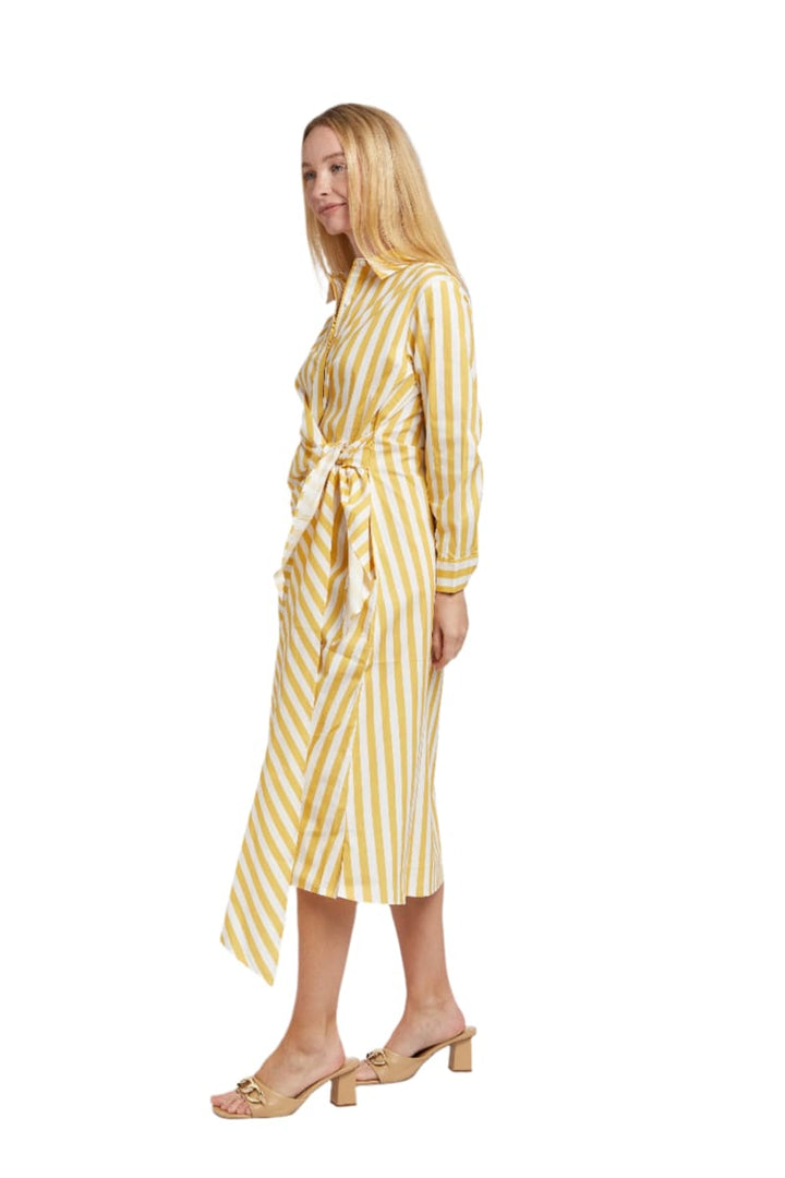 Samantha Dress - Sun Stripe