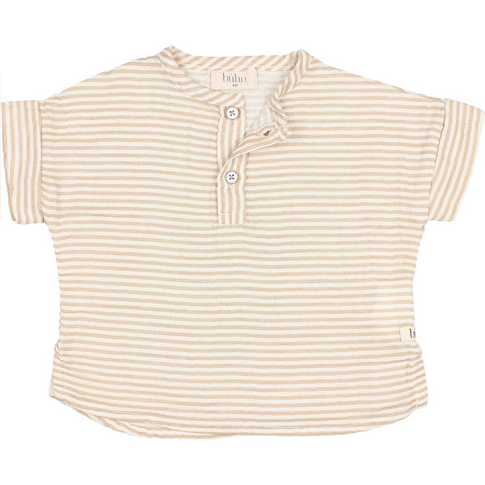 Baby Stripes Shirt - Sand