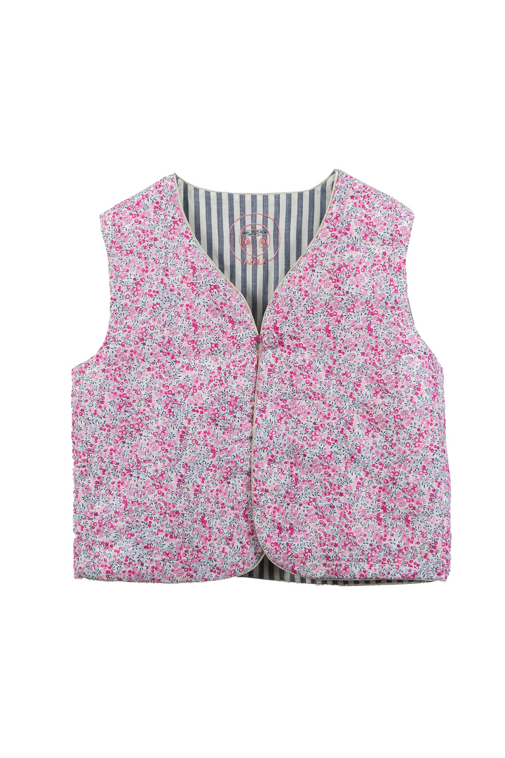 Reversible Kids Vest - Griotte Tagada