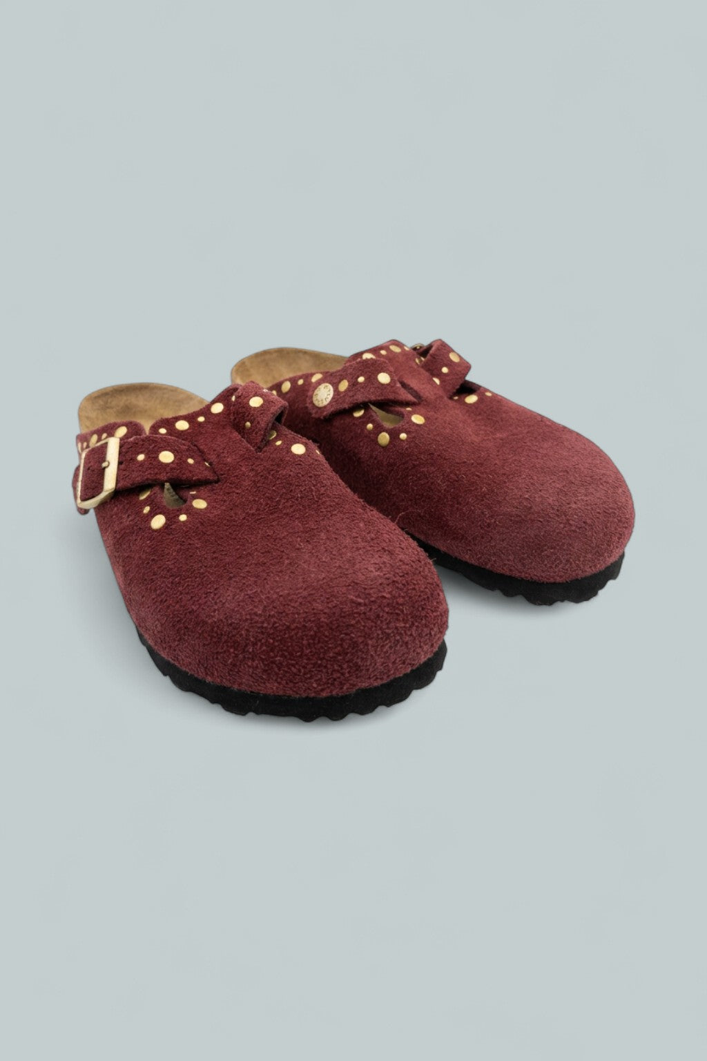 Women's Boston Rivet Clogs - Purple