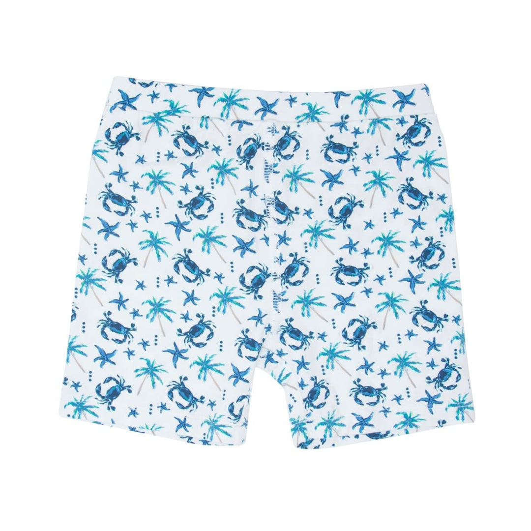Blue Crabs Summer Pajama Set - Beach Days