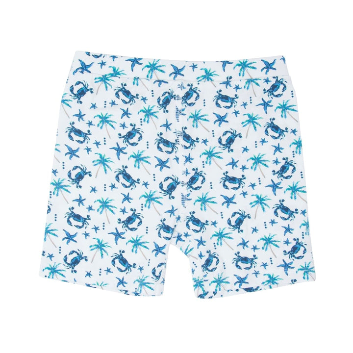 Blue Crabs Summer Pajama Set - Beach Days
