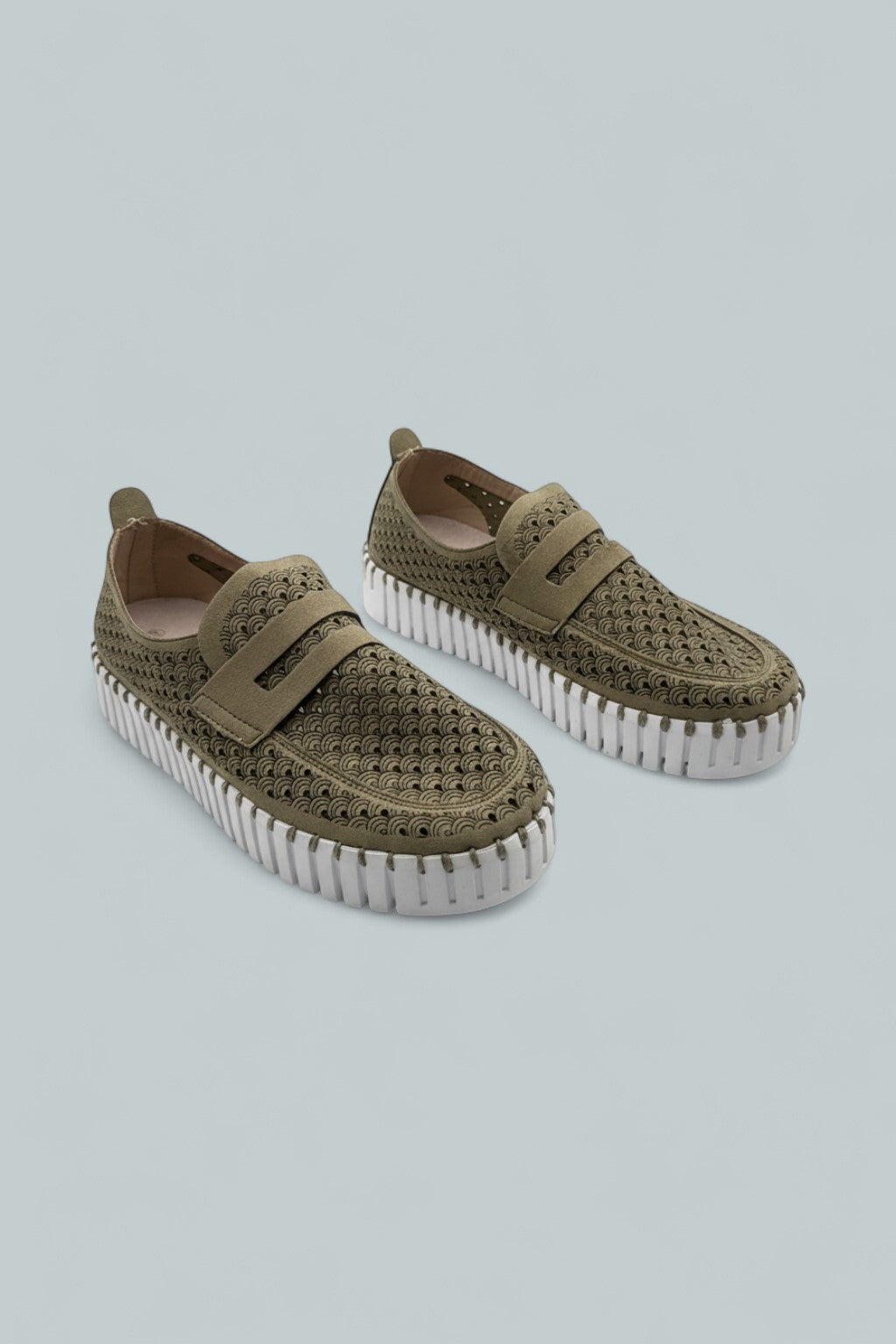 Women's Tulip Loafers - Army