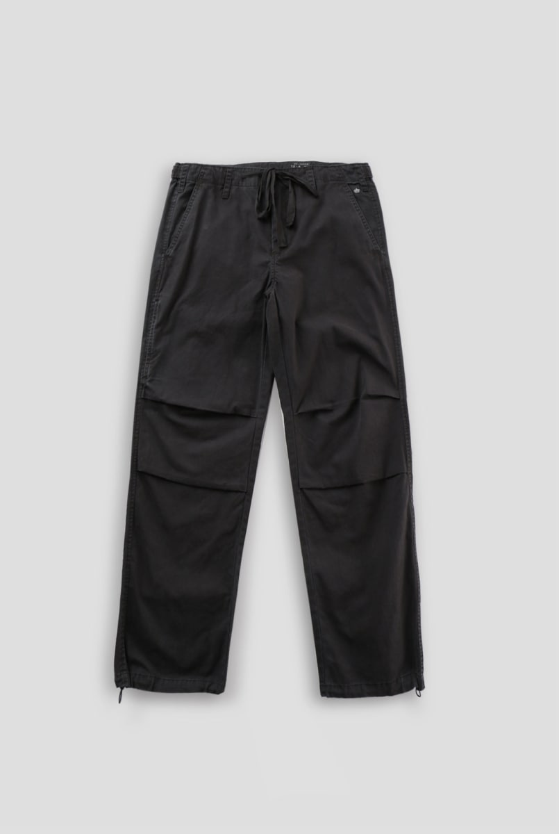New Parachute Pant - Washed Black