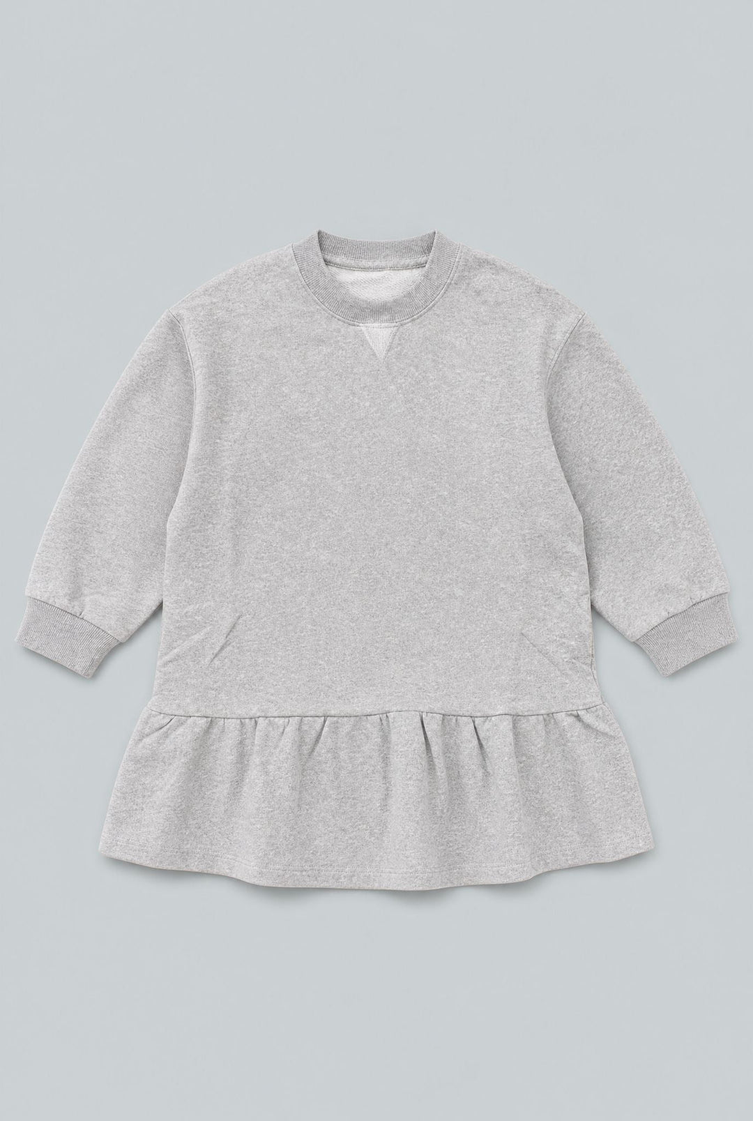 Sweatshirt Dress - Heather Gray
