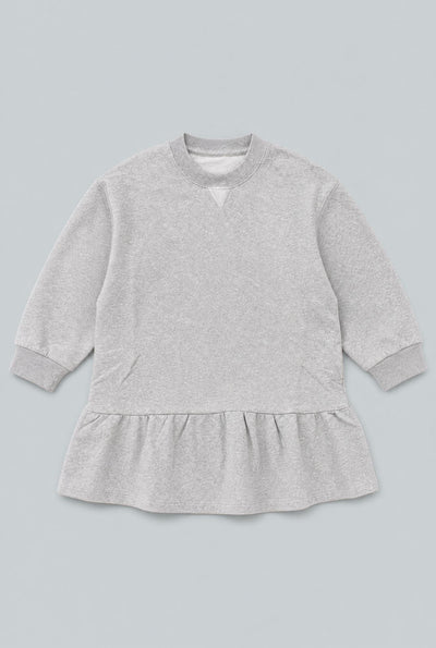 Sweatshirt Dress - Heather Gray