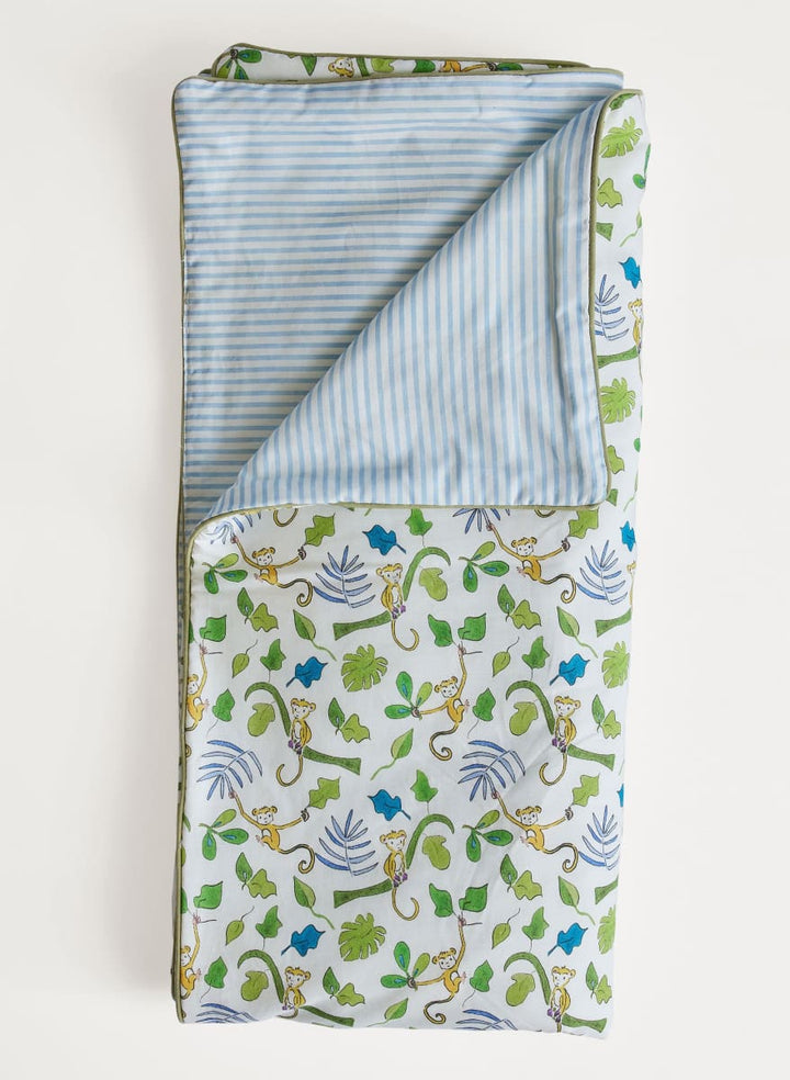 Crib Quilt - Happy Monkey