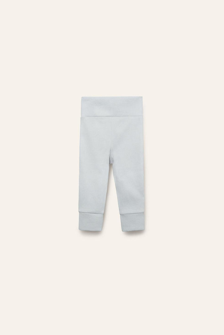 Organic Pima Cotton Baby Leggings - Blue