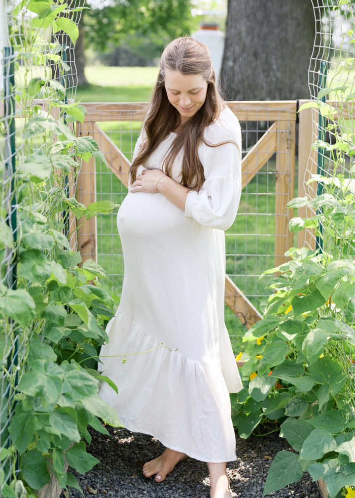 Eliza Dress Cream - Cream