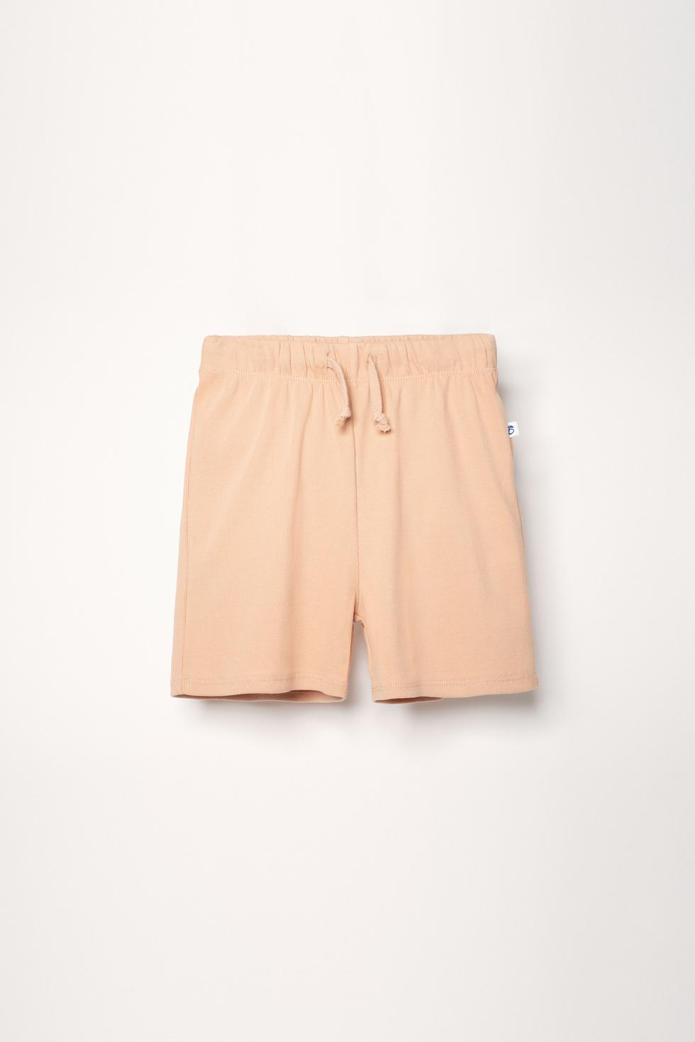Organic Pima Cotton Kids Shorts - Pink