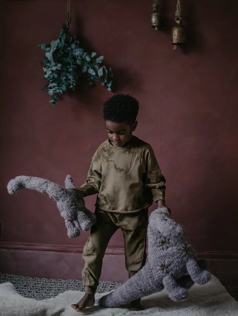 The Tie-Dye Sweatshirt - Sage tie-dye