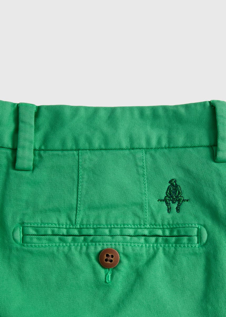 Cotton Twill Logo Shirt - Green