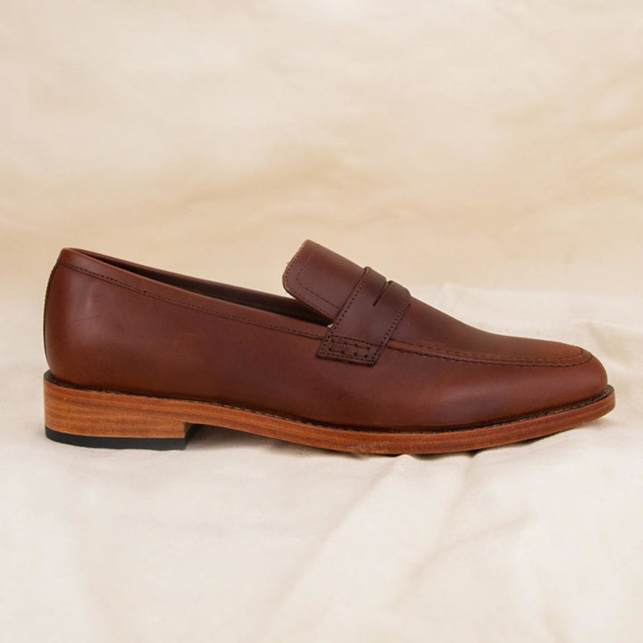 Chamberlain Penny Loafer - Brandy