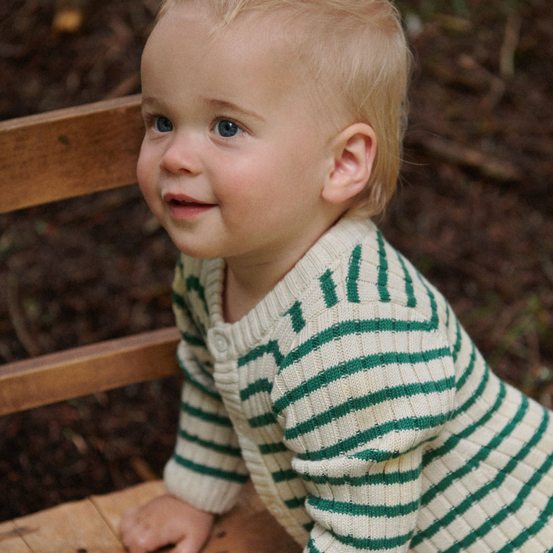 Lou Suit - Pine Sailor Stripe
